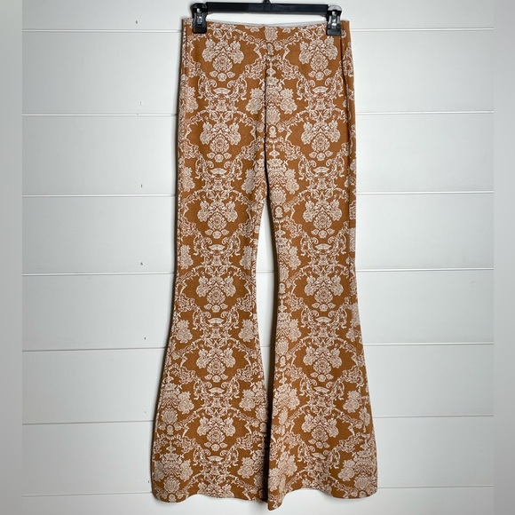 Anthropologie Knit Flared Pants Size XS - Picture 2 of 10